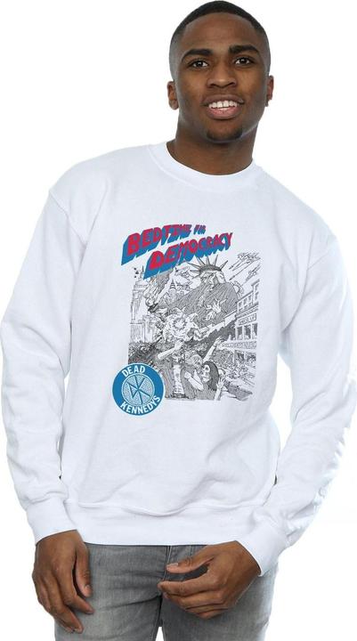 Actual product image Dead Kennedys Mens Bedtime For Democracy Sweatshirt (L)