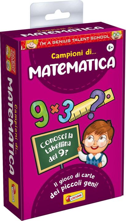 Lisciani Giochi- Sono un genio della matematica, colore, 92284