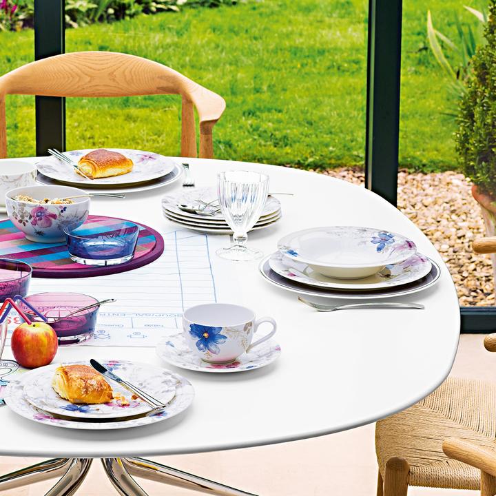 Produktbild Villeroy & Boch Mariefleur Gris Basic Frühstücks-Set (18 Stück)