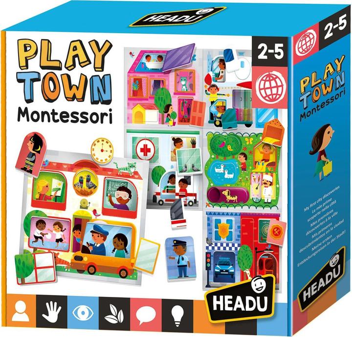 Immagine prodotto Città dei giochi Montessori (Svizzero-tedesco)