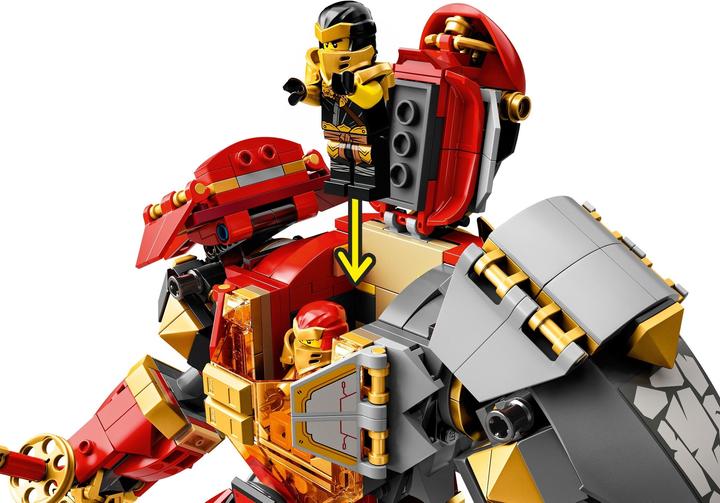 Immagine prodotto LEGO Pietra del fuoco Mech (71720, LEGO Ninjago)