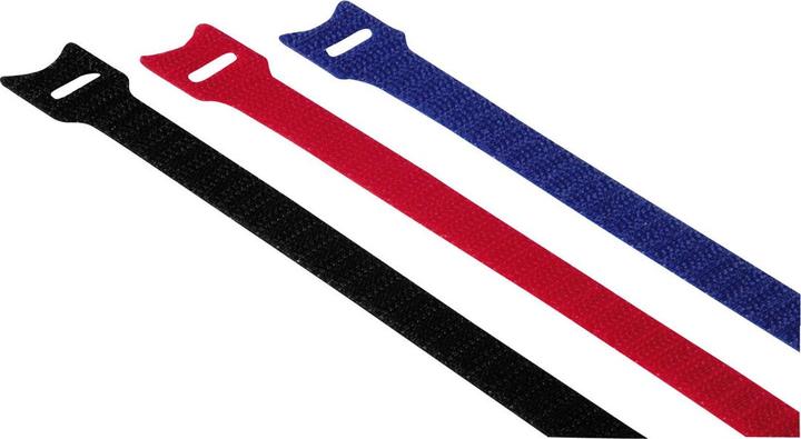 Productafbeelding Hama Klittenband kabelbinders, 12 stuks (Klittenband kabelbinder, 145 mm, 12 Pcs.)