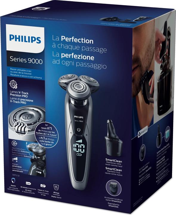 Actual product image Philips S9711 Shaver incl. beard styler & cleaning station Pro