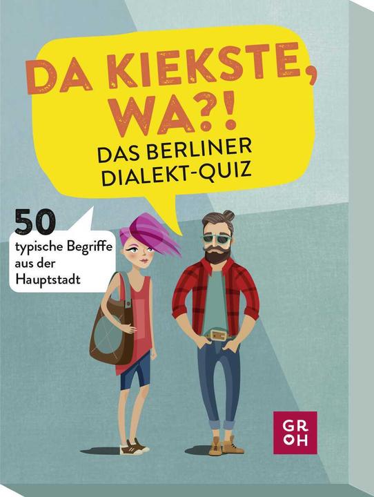 Actual product image You're squeaking, aren't you? The Berlin Dialect Quiz (German, Karolina Dombrowski, 2023)