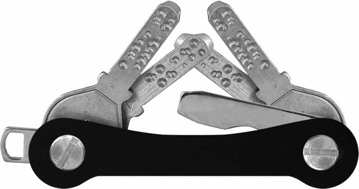 Produktbild Keycabins Schlüsselorganisator KCAS1.1 Aluminium S1 black
