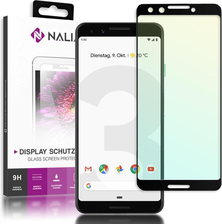 Actual product image Nalia Protective glass (1 Piece, Google Pixel 3)