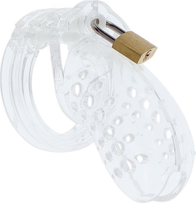 Actual product image Hidden Desire Extreme Chastity Horse Head Acrylic Adjustable Clear