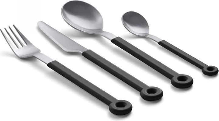 Actual product image Mono Ring cutlery 4 pcs. (4 Piece, Cutlery set)