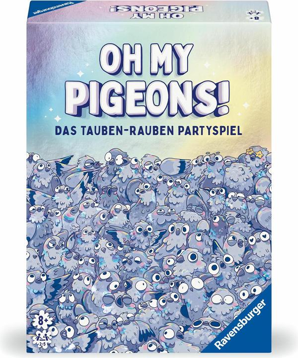 Actual product image Ravensburger Oh my Pigeons (German)