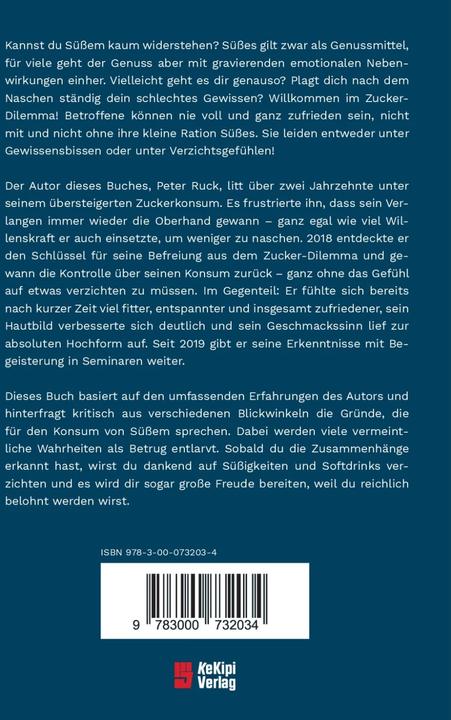 Actual product image Mit Leichtigkeit aus der Zuckerfalle (German, Peter Ruck, 2022)
