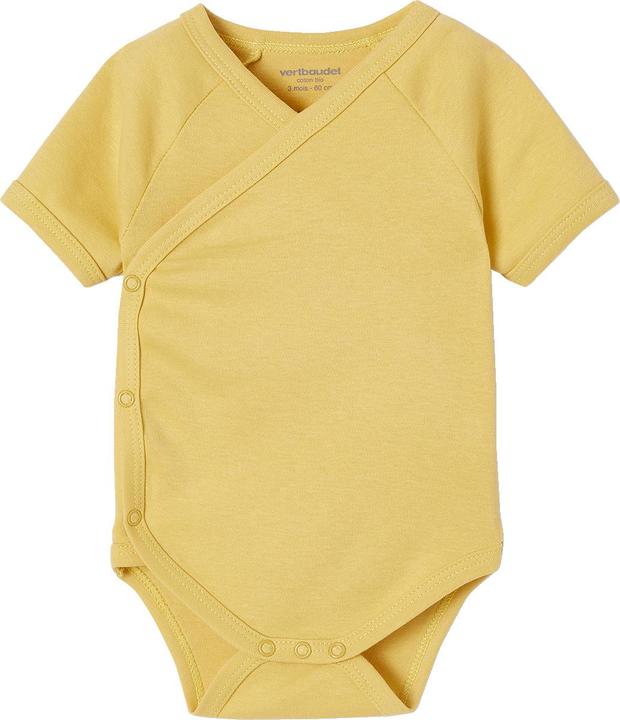 Produktbild Vertbaudet Bio-Kollektion: 5er-Pack Baby Kurzarm-Bodys in Wickelform (50)