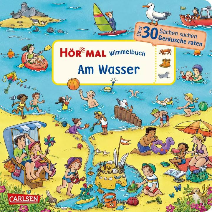Actual product image Hör mal (Soundbuch): Wimmelbuch: Am Wasser (German)
