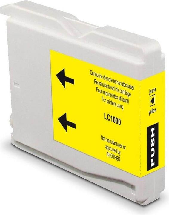 Actual product image Generic Ink Ink Brother LC1000Y Yellow (Y)