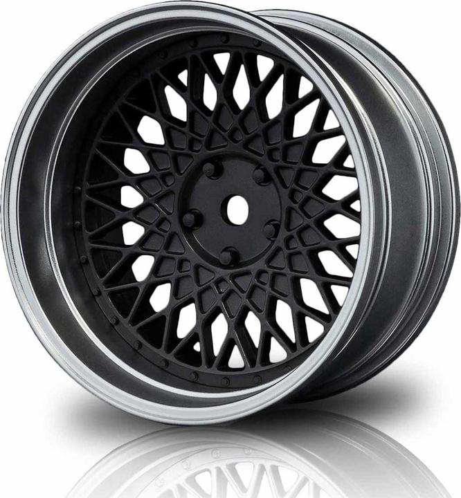 Image du produit MST jante drift 501 argent mat-noir mat