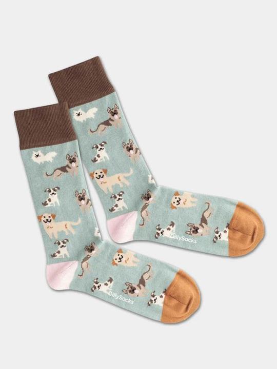 Actual product image DillySocks Doggy Dog (36 - 41)