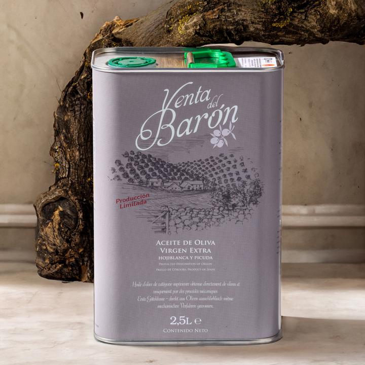 Immagine prodotto Venta del Barón Olio extravergine di oliva - tanica da 2,5 litri (2500 ml)