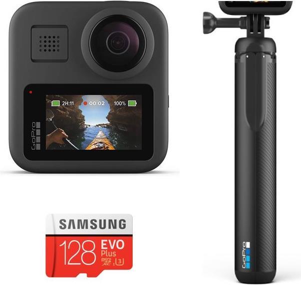 GoPro Hero Max (Hero Max, Griff, 128GB microSD)