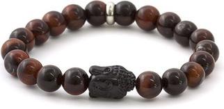 Immagine prodotto Beneto Bracciale con perline di occhio di tigre MINK114 - Lunghezza: 17 cm (L) (17 cm)