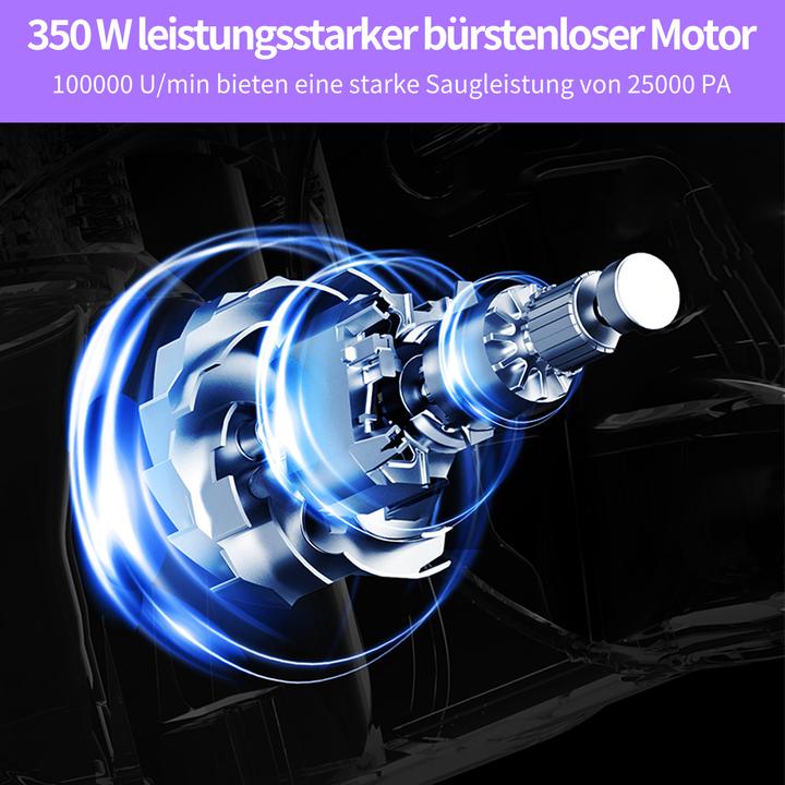 Produktbild Redroad X17 Akku Staubsauger, 8-in-1 Kabelloser Handstaubsauger, 350W 25000Pa