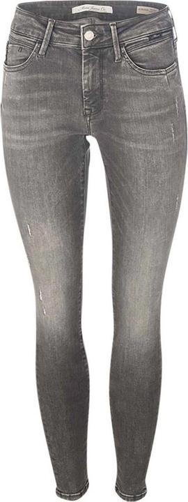Mavi Adriana Jeans Skinny dark grey distressed glam