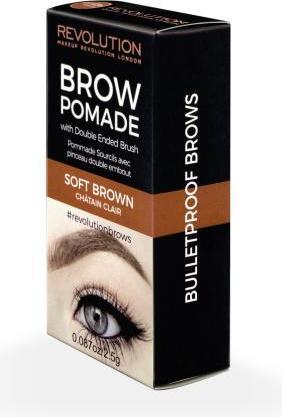 Actual product image Makeup Revolution Brow Pomade (Soft Brown)