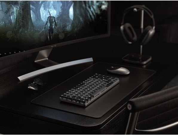 Actual product image Satechi SM1 Slim Mechanical Bacllit BT Keyboard German dark (DE, Wireless)