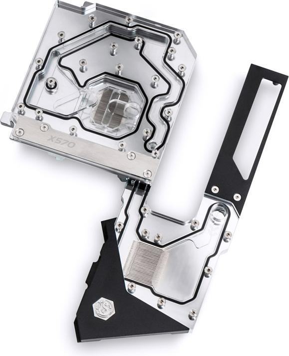 Actual product image Bitspower Monoblock for MSI MEG X570 Godlike, ARGB