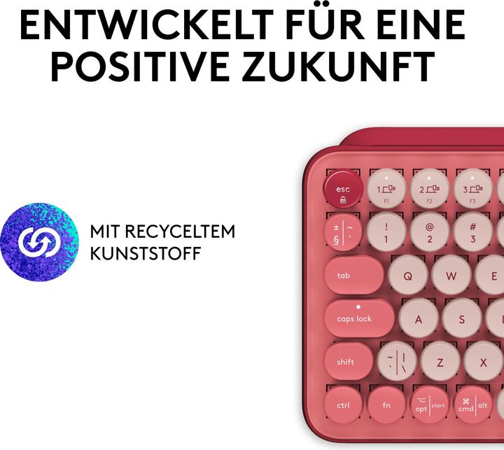 Actual product image Logitech POP Keys (DE, Wireless)