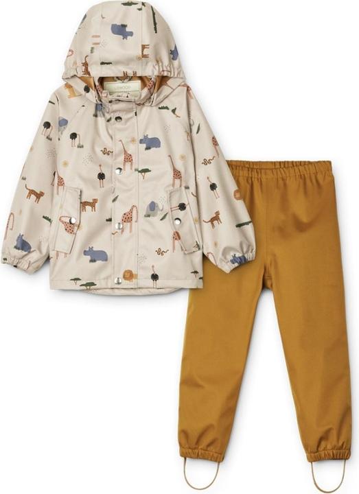 Image du produit Liewood Ensemble de vêtements de pluie softshell Parker Safari (110)