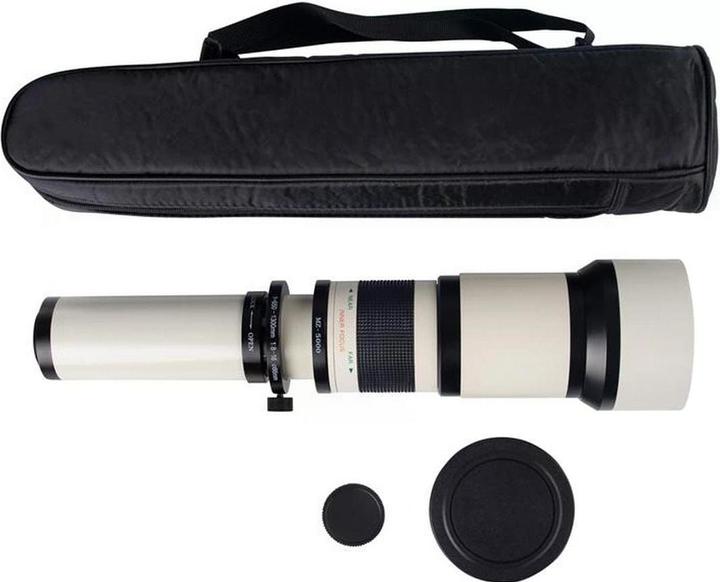 Immagine prodotto Dörr Obiettivo zoom 650-1300 mm T2 - Bianco (T2, Full-frame)