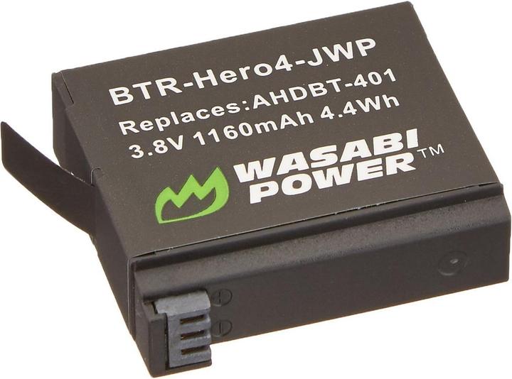 Produktbild Wasabi Power Ersatzakku für GoPro Hero 4 (Hero 4)