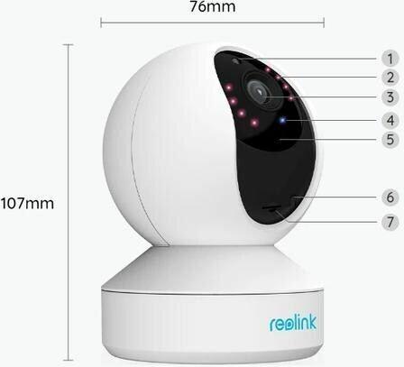 Produktbild Reolink CA E1-V2, 3 MP, 1080p Full HD (2304 x 1296 Pixels)