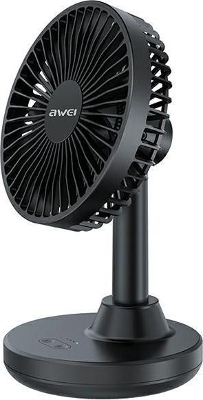Productafbeelding Awei Mini Wiatrak biurkowy F29 czarny/zwart