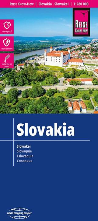 Immagine prodotto Mappa Slovacchia (1:280.000) 280000