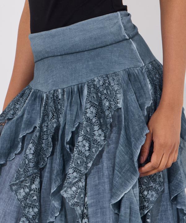 Immagine prodotto Joe Browns Frilled Denim Look Midi Skirt (42)