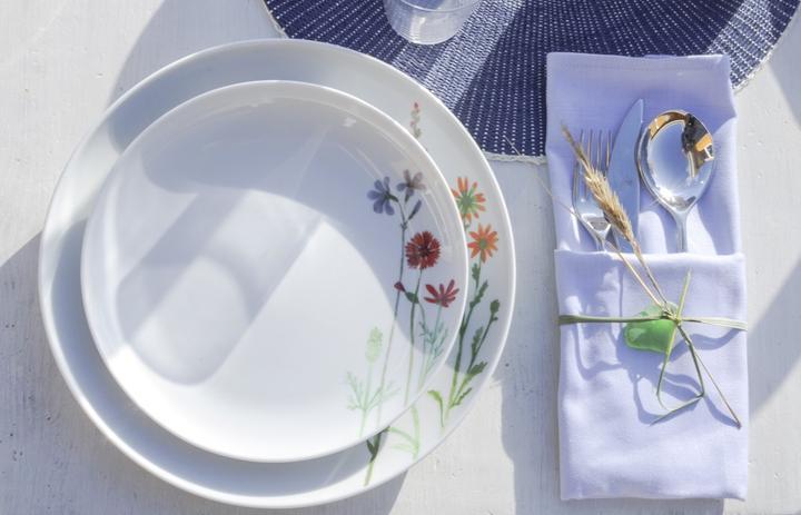 Produktbild Kahla Five Senses Wildblume Frühstücksteller (1 x, 22 cm)