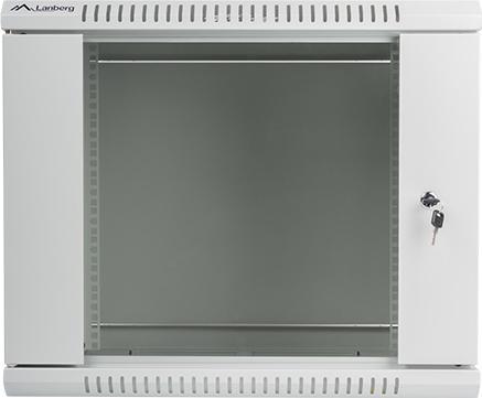 Actual product image Lanberg Wall rack 19 " 9U 600x600mm gray (9 RU, 19 inch rack)