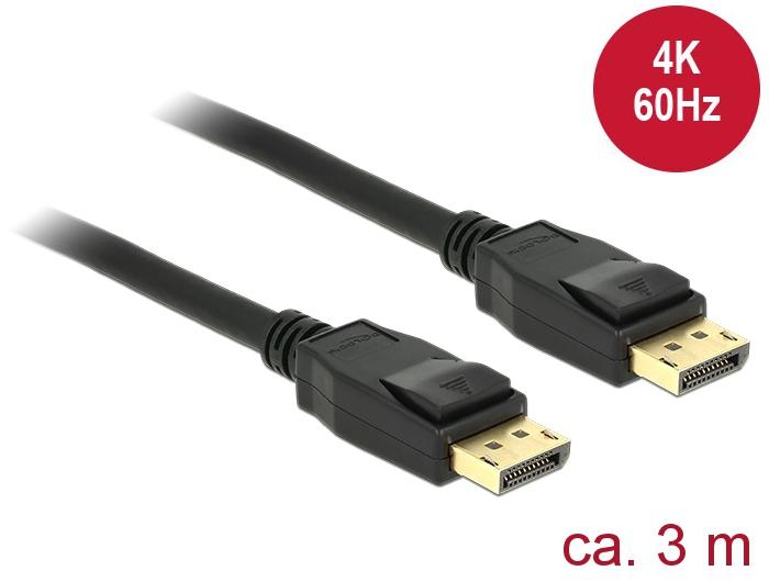 Actual product image Delock DisplayPort — DisplayPort (3 m, DisplayPort)