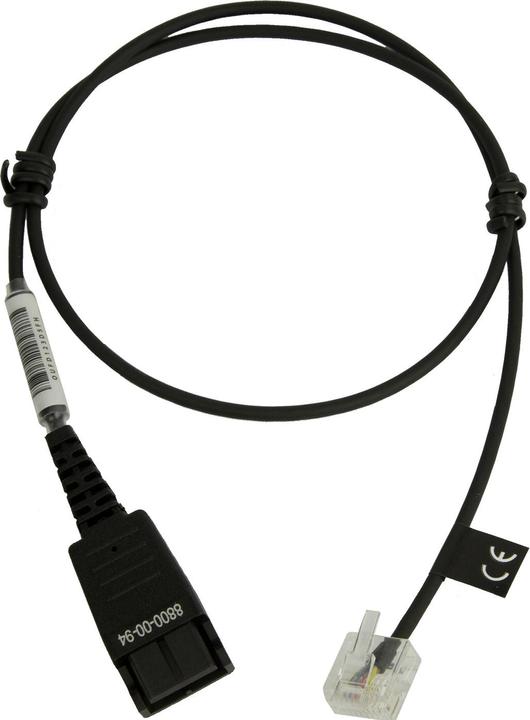 Jabra Connection cable QD-RJ45