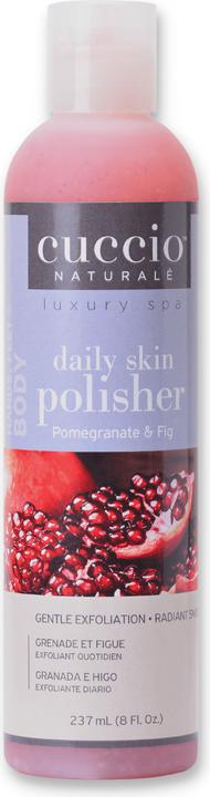 Cuccio Naturale Skin Polisher Pomegranate & Fig - Sanftes Hautpeeling mit Granatapfel & Feige (Fussbad, 237 ml)