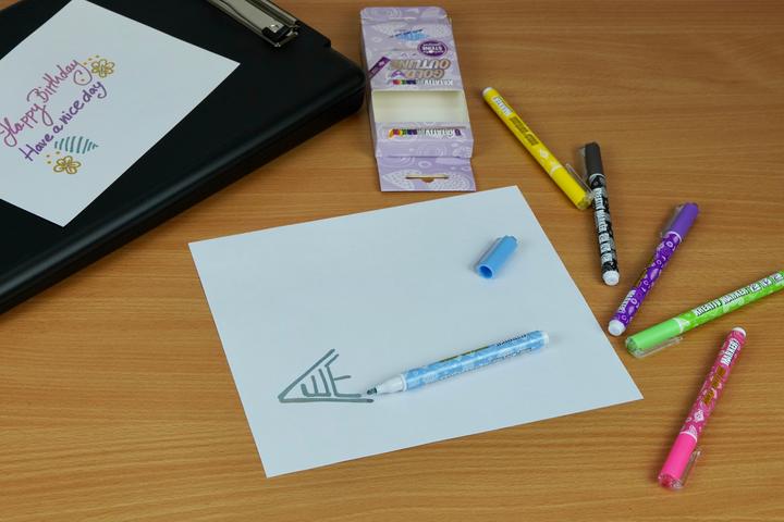 Produktbild Wedo Kreativmarker Outline (Mehrfarbig, 2 mm, 6 x)