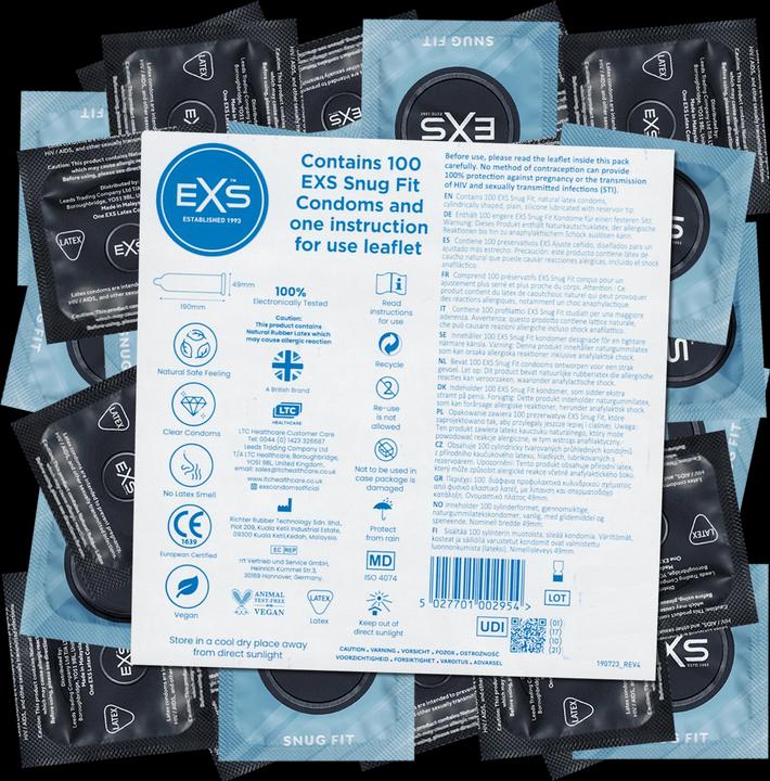 Produktbild EXS Snug Fit (100 Stk.)