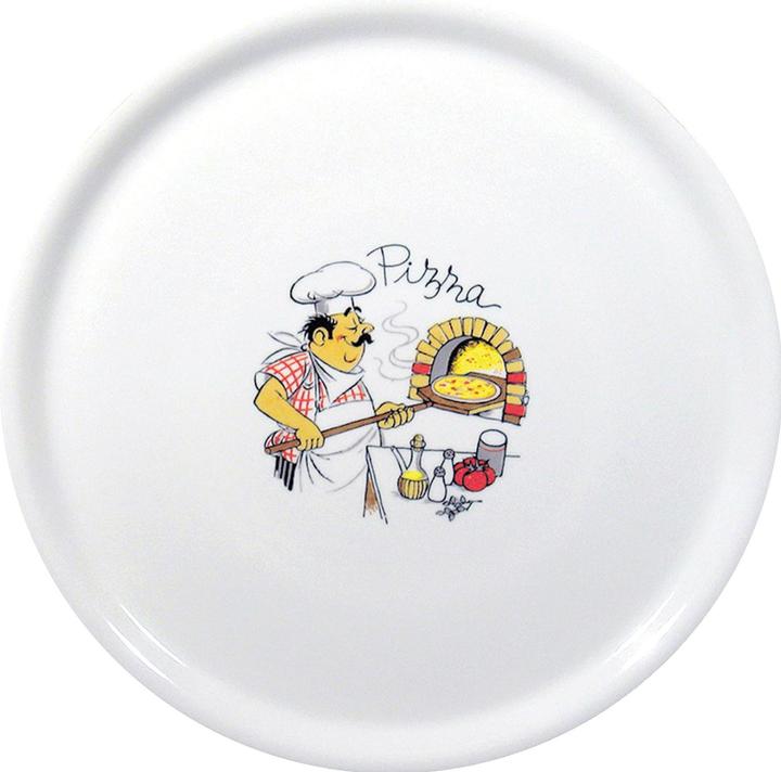 Produktbild Hendi Pizzateller Traditional Weiss (1 x, 31 cm)