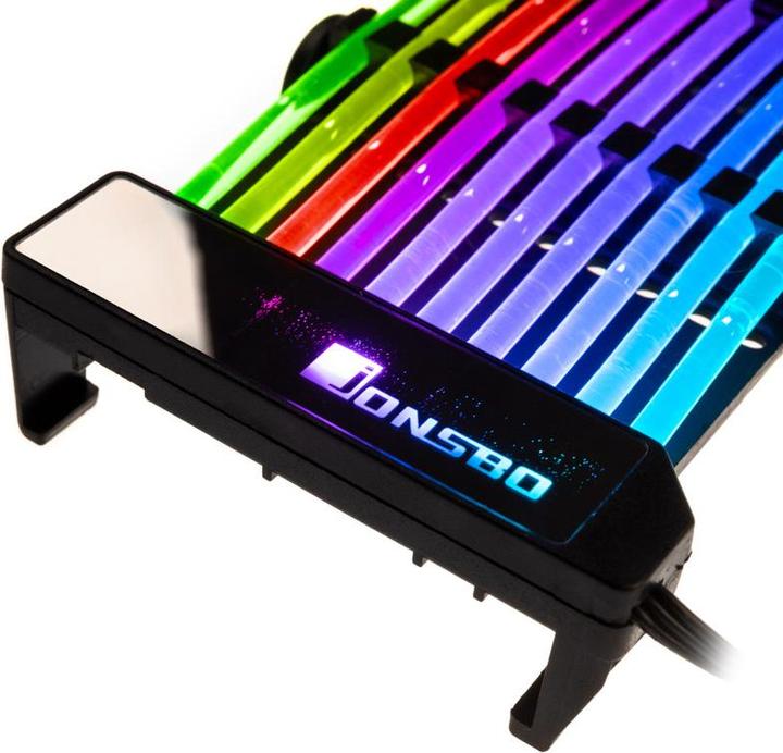 Produktbild Jonsbo DY-1 ARGB Beleuchtung für Mainboard Stromkabel (RGB)