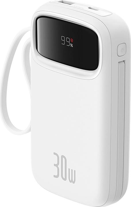 Produktbild Baseus Powerbank QPow 2 20000mAh 30W 2xUSB-C (white) (20000 mAh, 30 W, 30 Wh)