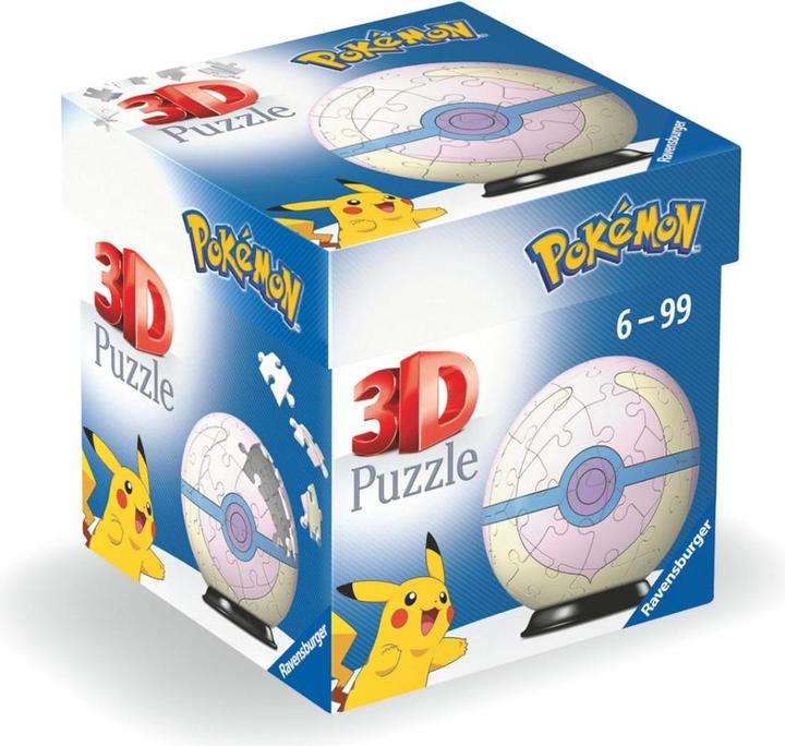 Actual product image Ravensburger Puzzle ball Pokémon healing ball (55 pieces)