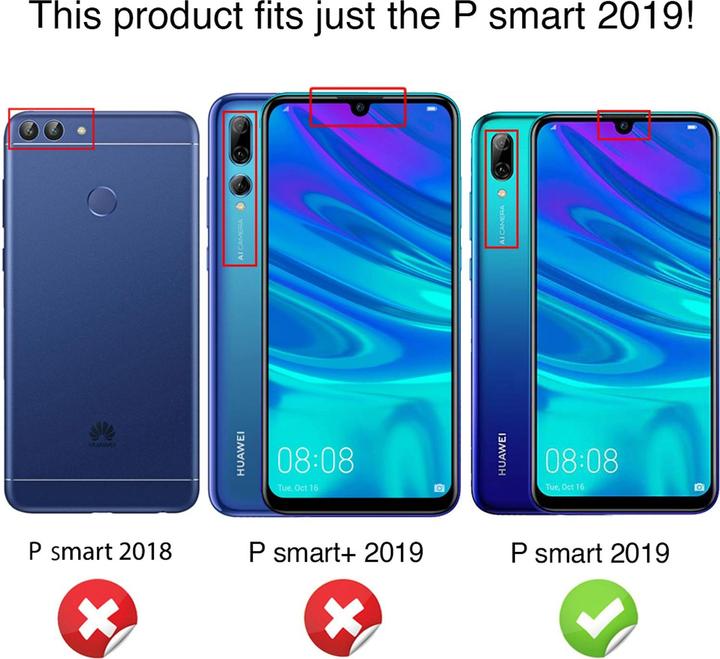 Immagine prodotto Nalia Vetro protettivo (2 Pezzo/i, Huawei P Smart (2019))