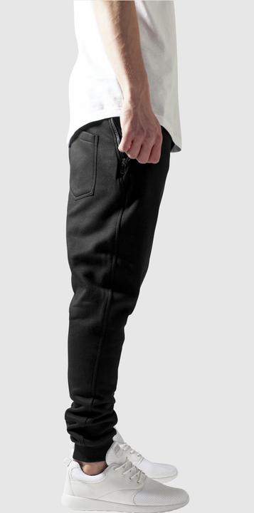 Immagine prodotto Urban Classics Pantaloni da ginnastica tascabile con zip laterale in pelle (S)