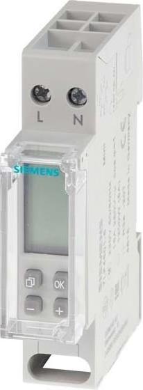 Produktbild Siemens Digitale Schaltuhr 7LF4501-5 Mini 1-Kanal Woche 1TE 120V bis 230V