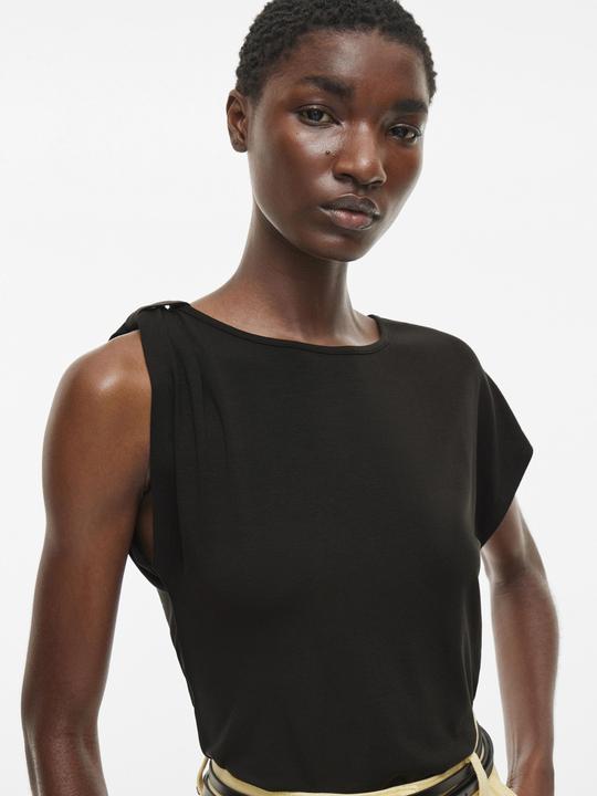 Actual product image Rouge Edit Rundhals Oberteil mit kurzen Ärmeln (S)